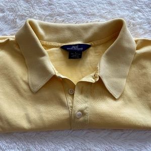 Men’s Brooks Brothers 346 Yellow Polo Shirt